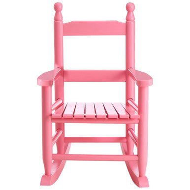 Kids Rocking Chair | Pink Wooden Rocking Chair
