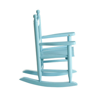 Kids Rocking Chair | Blue Wooden Rocking Chair