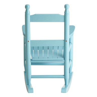 Kids Rocking Chair | Blue Wooden Rocking Chair