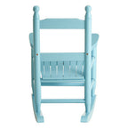 Kids Rocking Chair | Blue Wooden Rocking Chair