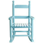 Kids Rocking Chair | Blue Wooden Rocking Chair