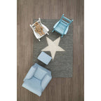 Kids Rocking Chair | Blue Wooden Rocking Chair