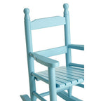 Kids Rocking Chair | Blue Wooden Rocking Chair