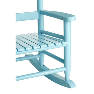 Kids Rocking Chair | Blue Wooden Rocking Chair