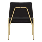 Lexa Accent Chair | Black Linen Chair
