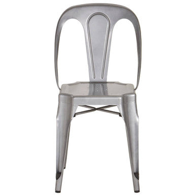 Grange Grey Metal Chair