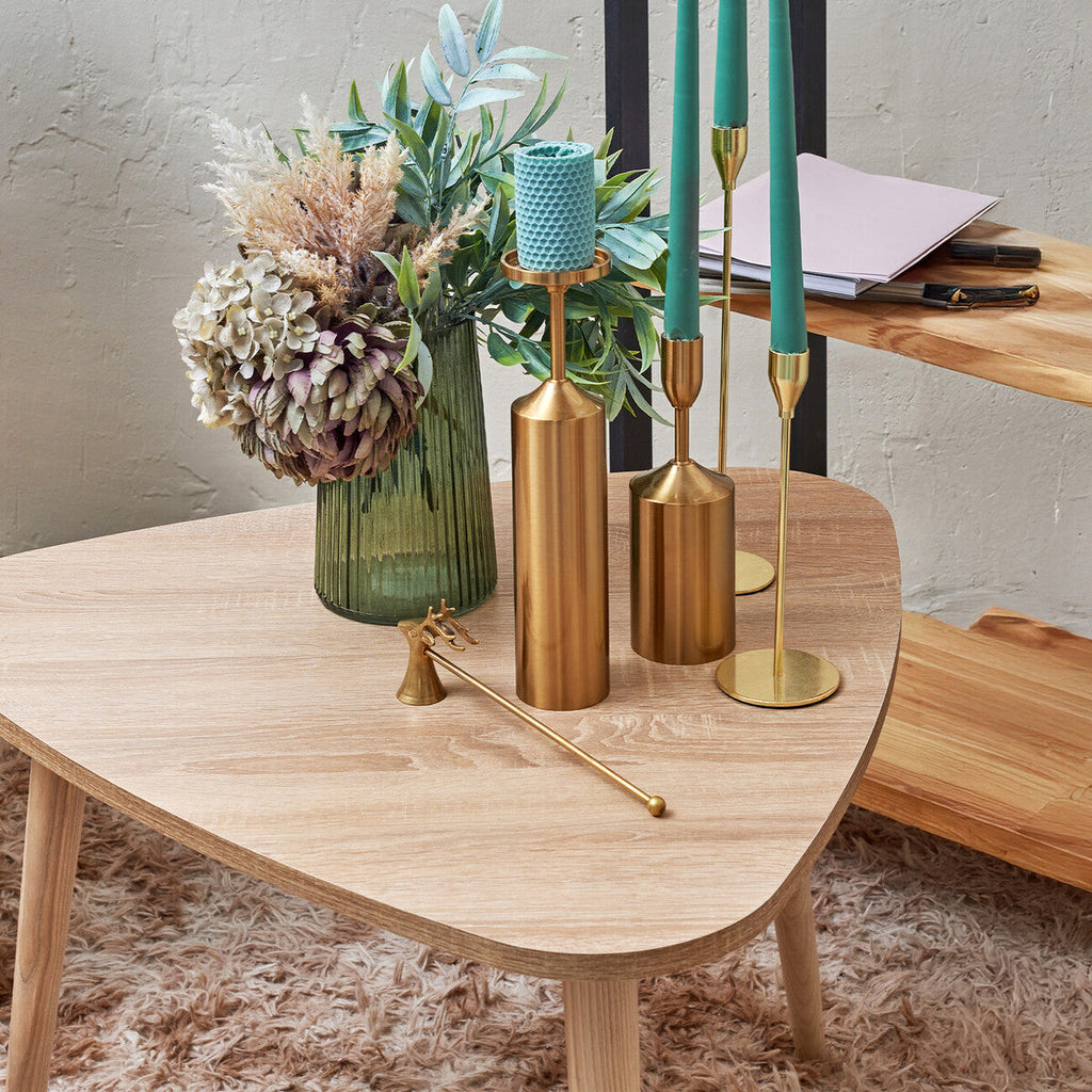 Rostok Nesting Tables | Natural Wood Set of 2 Nesting Tables