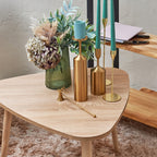 Rostok Nesting Tables | Natural Wood Set of 2 Nesting Tables