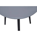 Nostra Nesting Tables | Grey Gloss Finish Set of 2 Nesting Tables