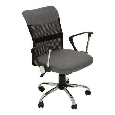 Fenix Office Chair | Grey Mesh Home Office Chair