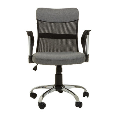Fenix Office Chair | Grey Mesh Home Office Chair