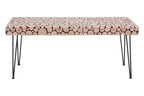 Lacuna Coffee Table | Fir Wood Mosaic Disc Coffee Table