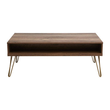 Flori Coffee Table | Wood Effect 2 Drawer Coffee Table