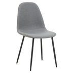 Salford Dining Chair | Mink Fabric Dining Chair