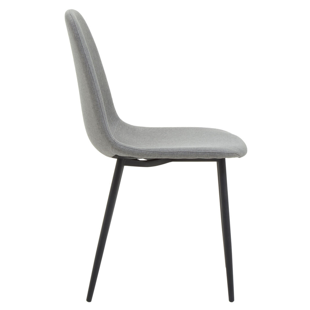 Salford Dining Chair | Mink Fabric Dining Chair