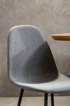 Salford Dining Chair | Mink Fabric Dining Chair