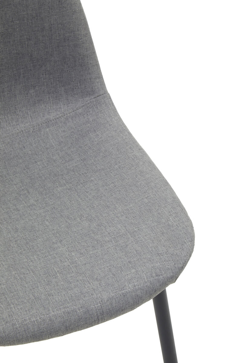 Salford Dining Chair | Mink Fabric Dining Chair