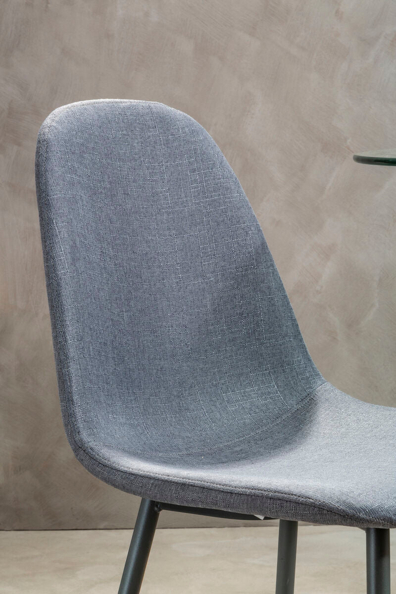 Salford Dining Chair | Grey Fabric Dining Chair