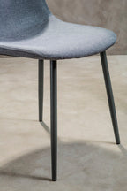 Salford Dining Chair | Grey Fabric Dining Chair