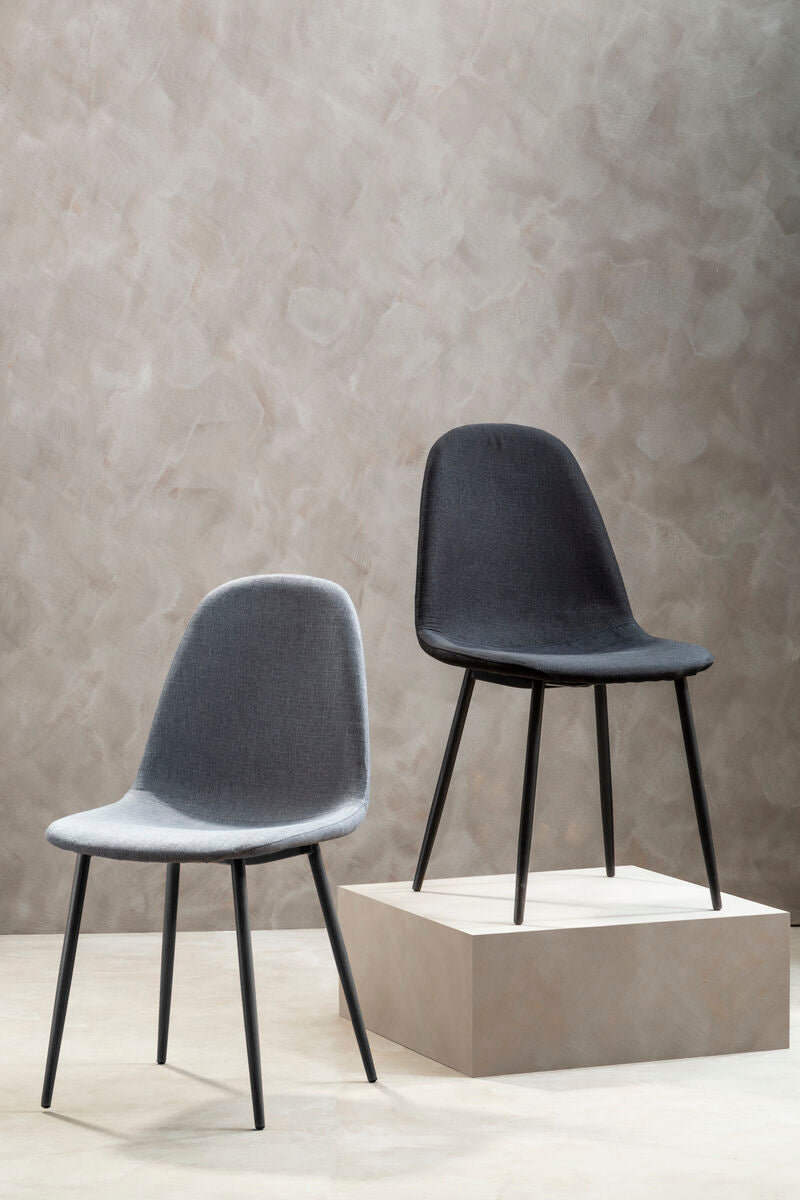 Salford Dining Chair | Grey Fabric Dining Chair