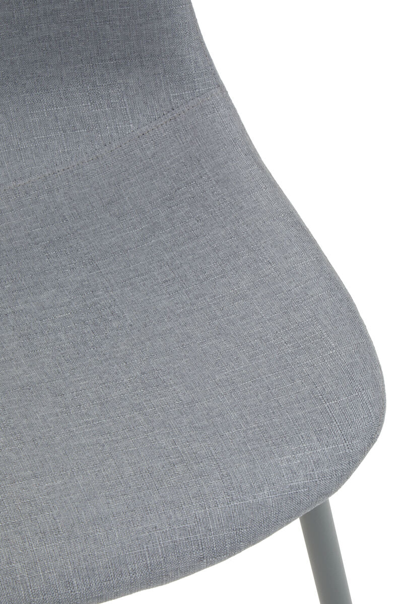 Salford Dining Chair | Grey Fabric Dining Chair
