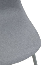 Salford Dining Chair | Grey Fabric Dining Chair