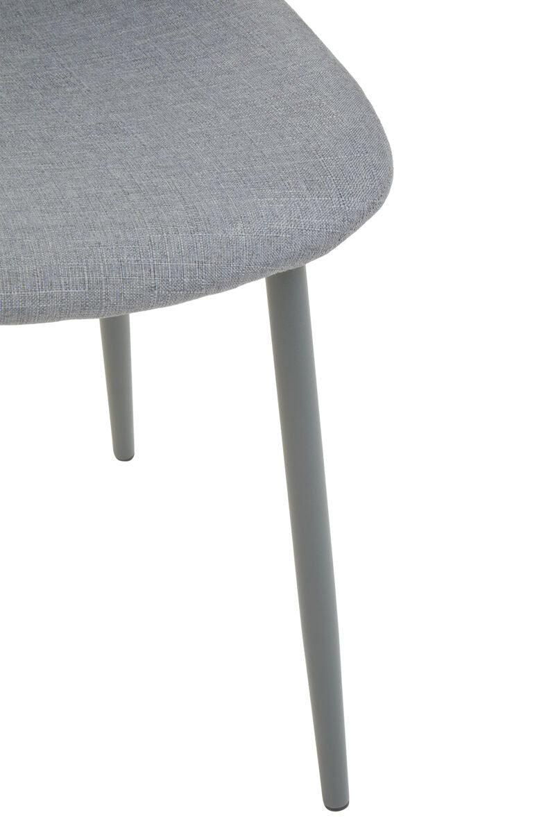 Salford Dining Chair | Grey Fabric Dining Chair