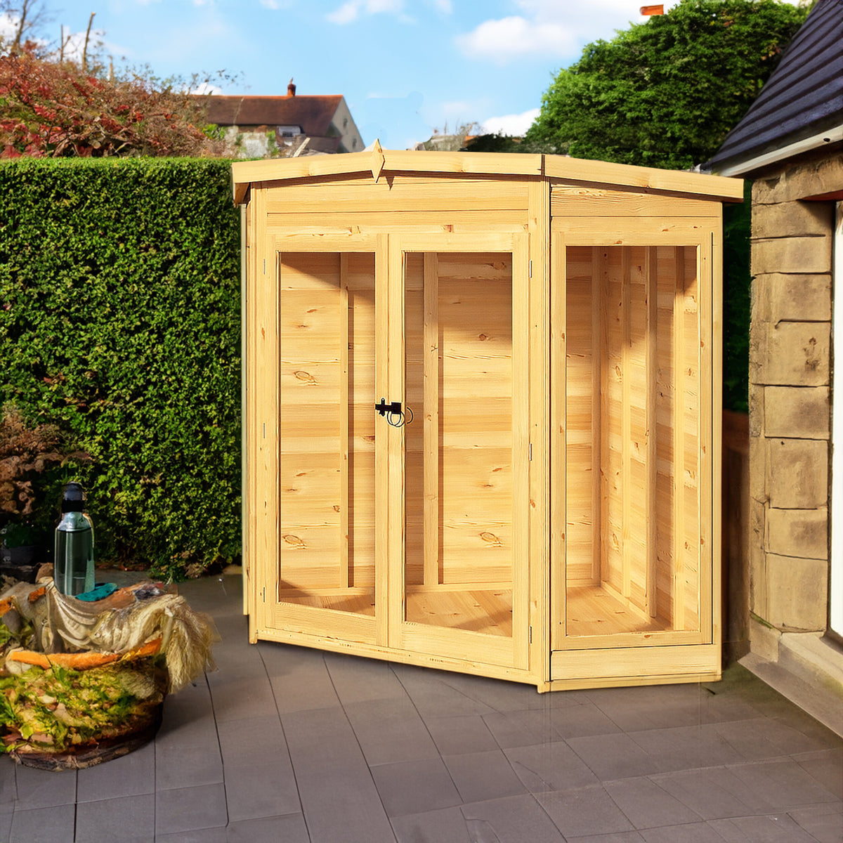 Barclay Summerhouse | Glazed Double Door Shiplap Timber Summerhouse