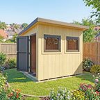 Fortis SIP Workshop Style A | End Door Insulated Garden Workshop
