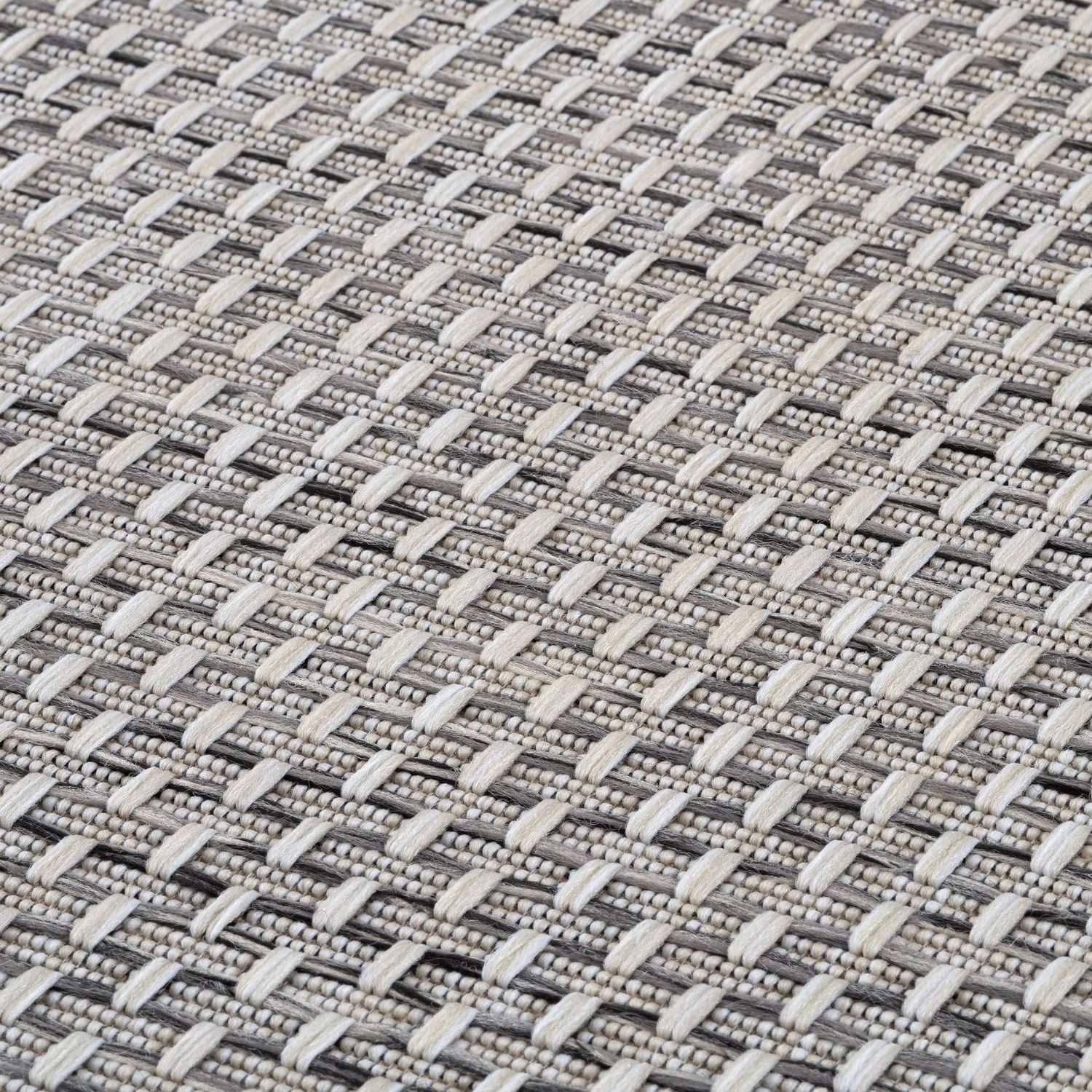 Magic Outdoor Rug | Plain Cream Flatweave | OEKO-TEX Certified
