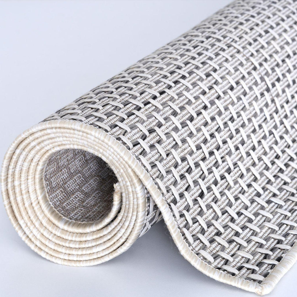 Magic Outdoor Rug | Plain Cream Flatweave | OEKO-TEX Certified