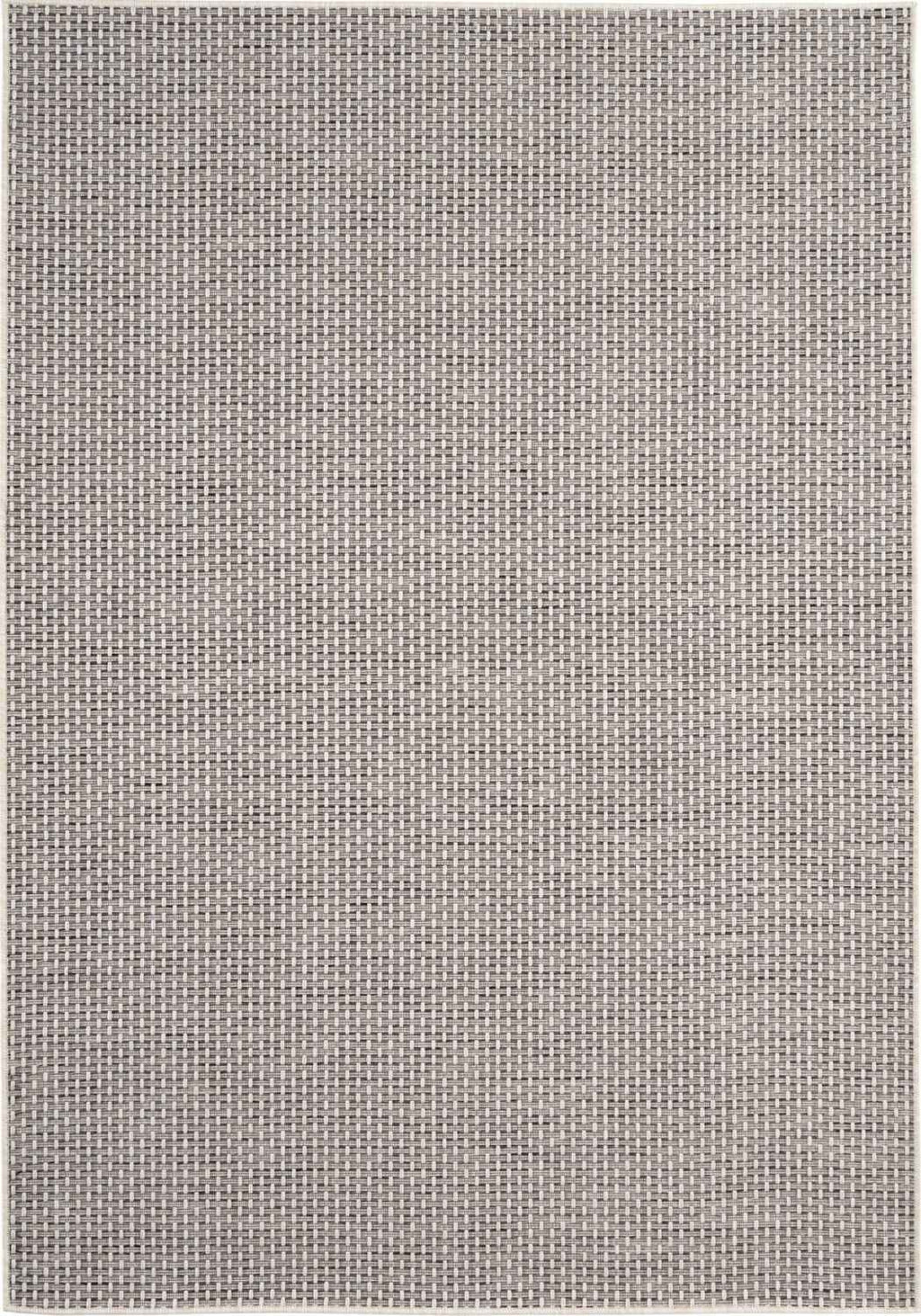 Magic Outdoor Rug in plain cream OEKO-TEX certified flatweave