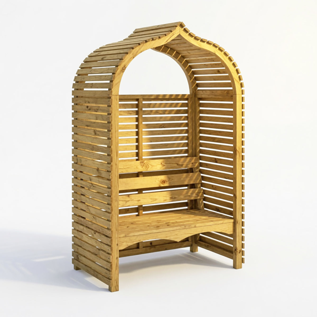 Bejoda Arbour | 4x3 Pressure Treated Timber Garden Arbour