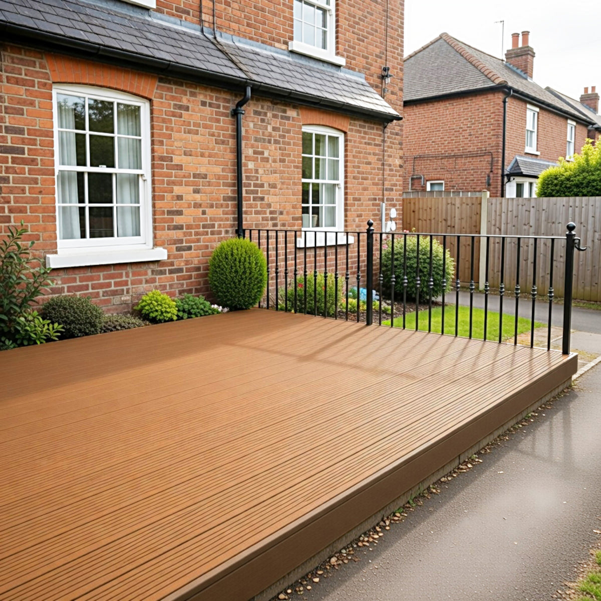 Light Neo Composite Decking Board Gold | Pack of 5