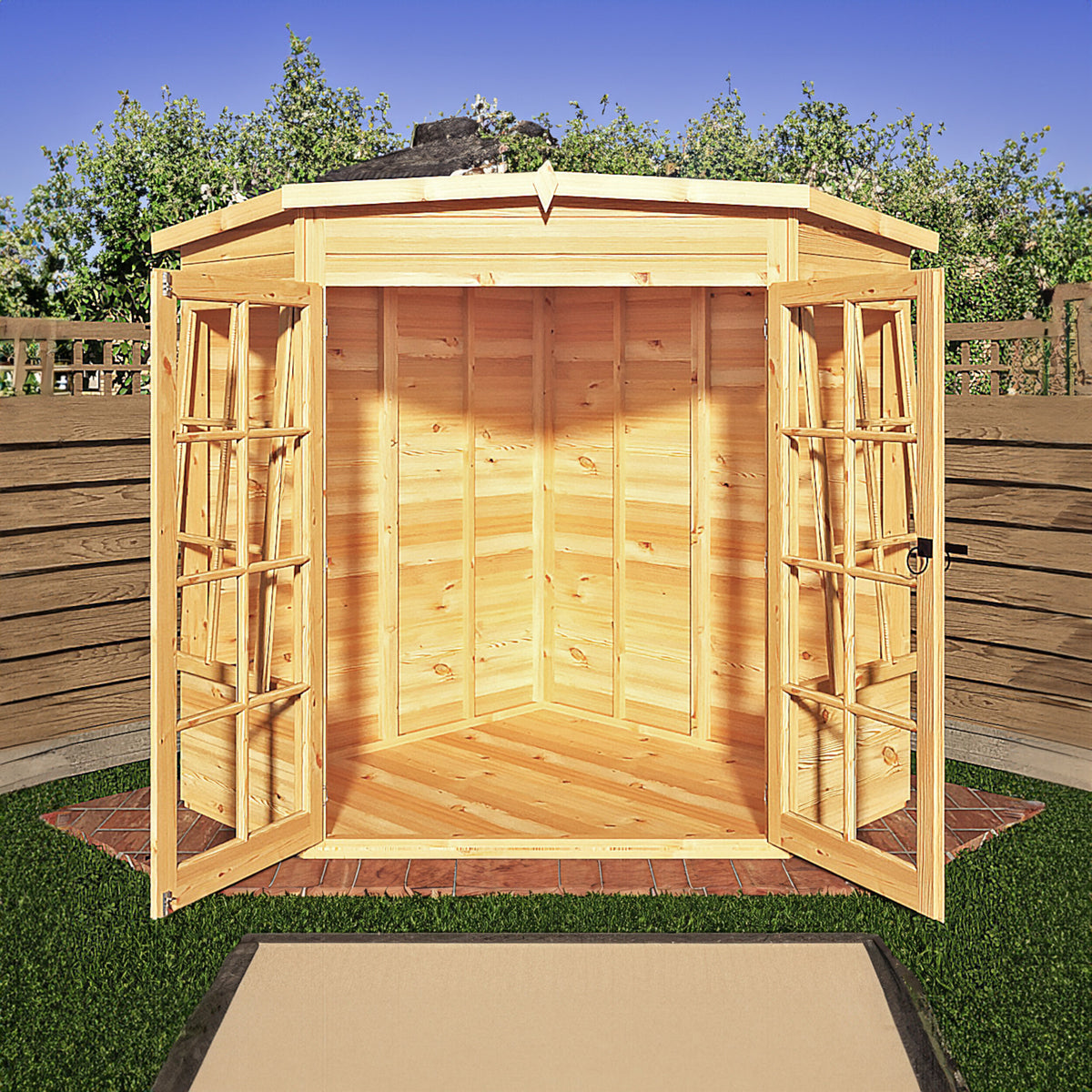 Hampton Summerhouse | Shiplap Timber Summerhouse