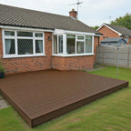 Light Neo Composite Decking Board Brown | Pack of 5