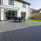 Light Neo Composite Decking Board Smoke | Pack of 5
