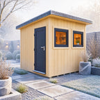 Fortis SIP Workshop Style A | End Door Insulated Garden Workshop