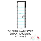 Handy Store Shiplap Garden Storage | Timber Garden Storage