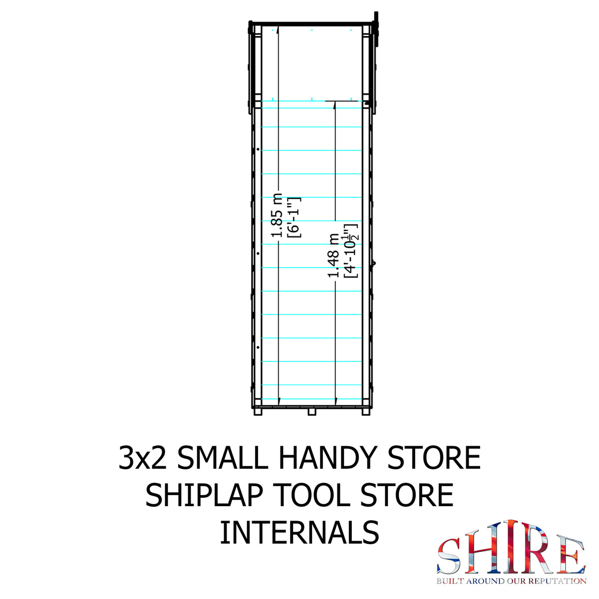 Handy Store Shiplap Garden Storage | Timber Garden Storage
