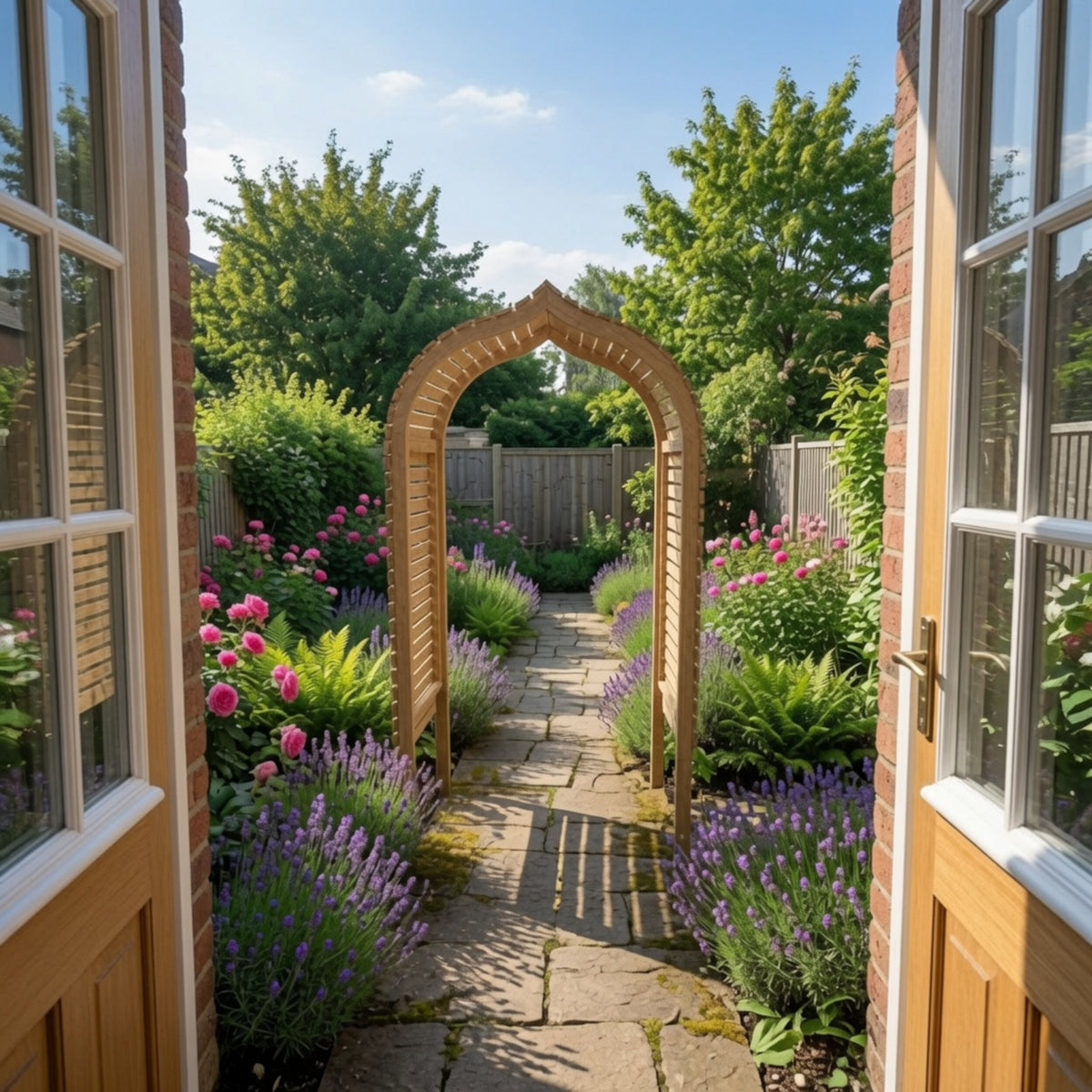 Bejoda Arch | 4x2 Pressure Treated Timber Garden Arch