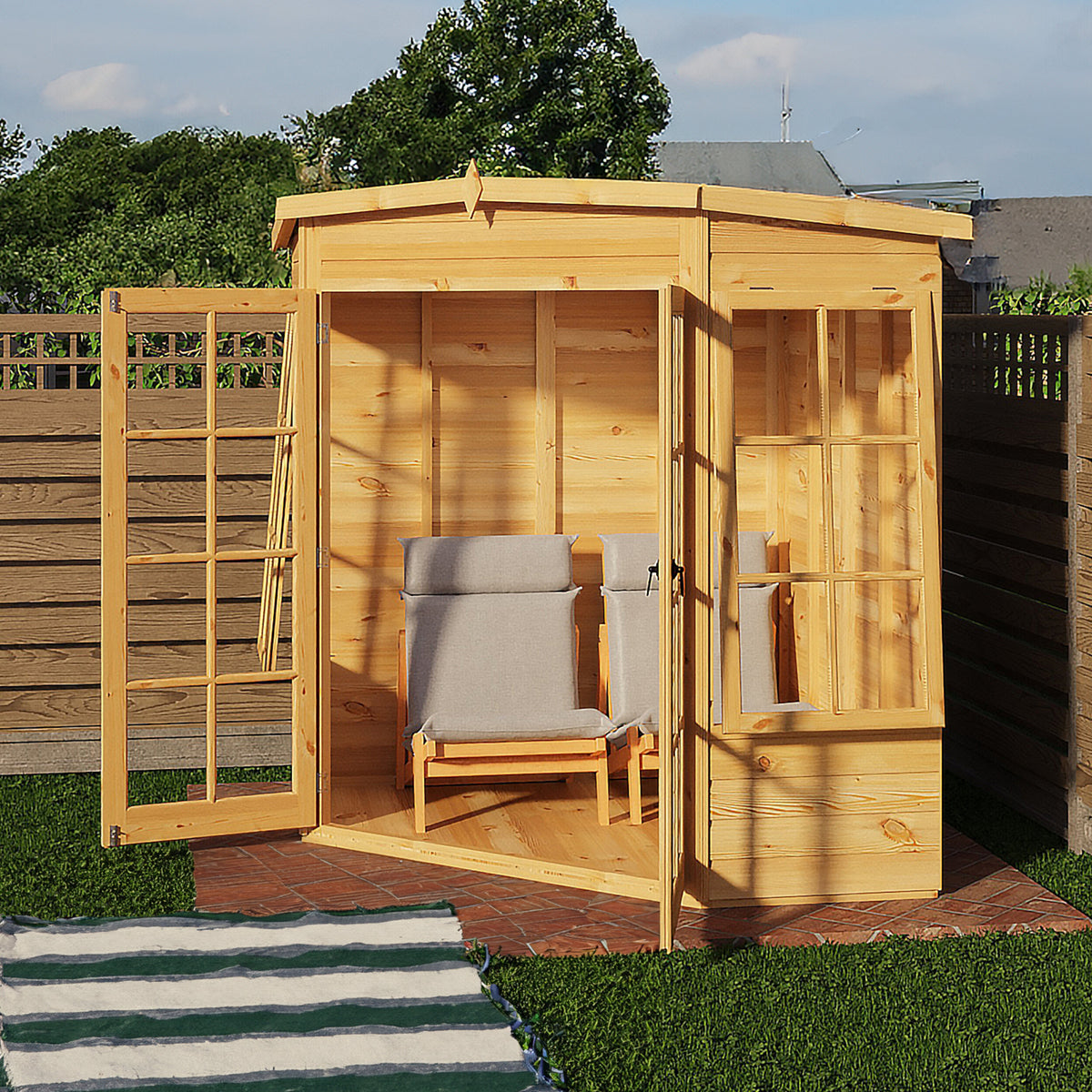 Hampton Summerhouse | Shiplap Timber Summerhouse