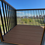 Light Neo Composite Decking Board Brown | Pack of 5