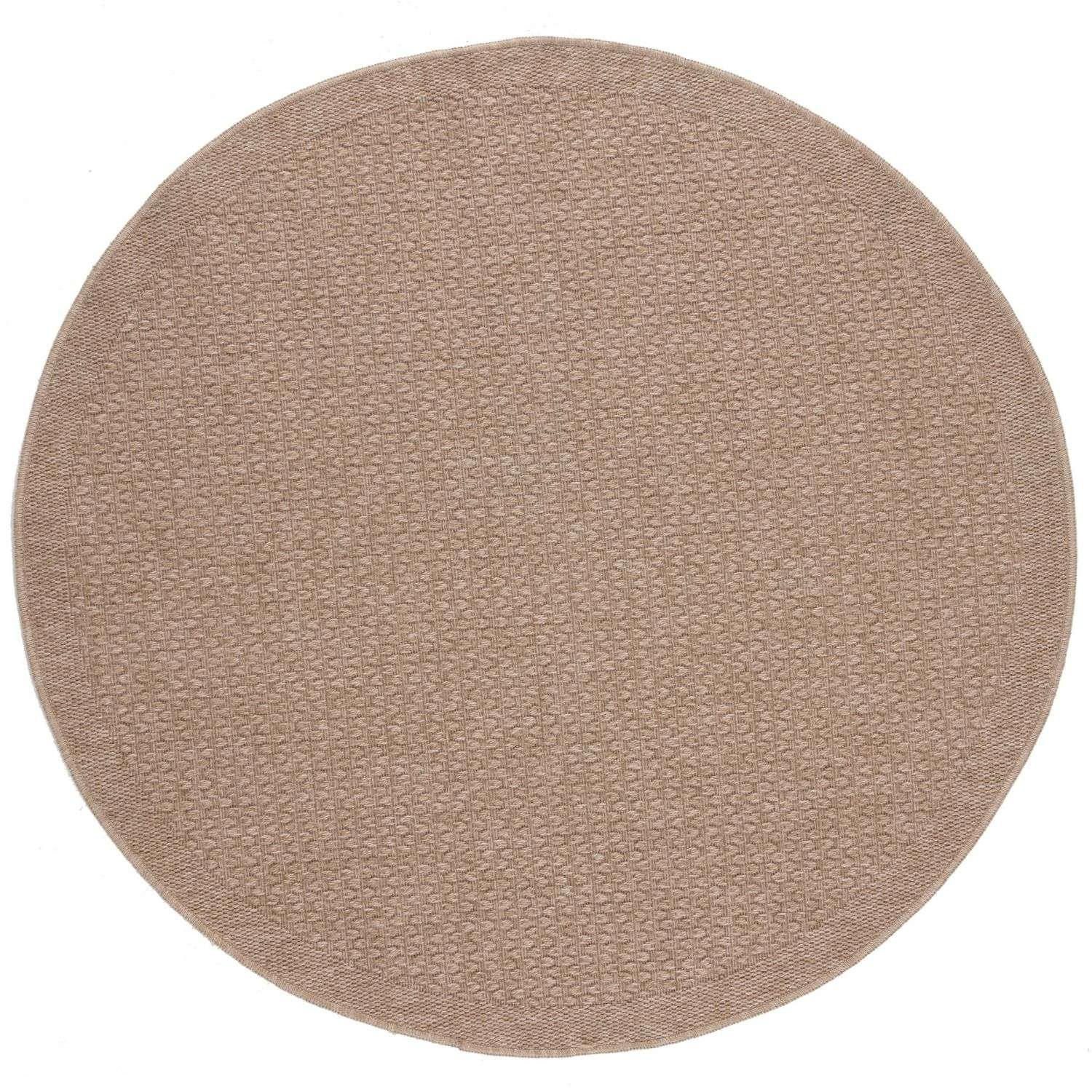 Nature Outdoor Rug | Plain Neutral Textured Flatweave | OEKO-TEX Certified