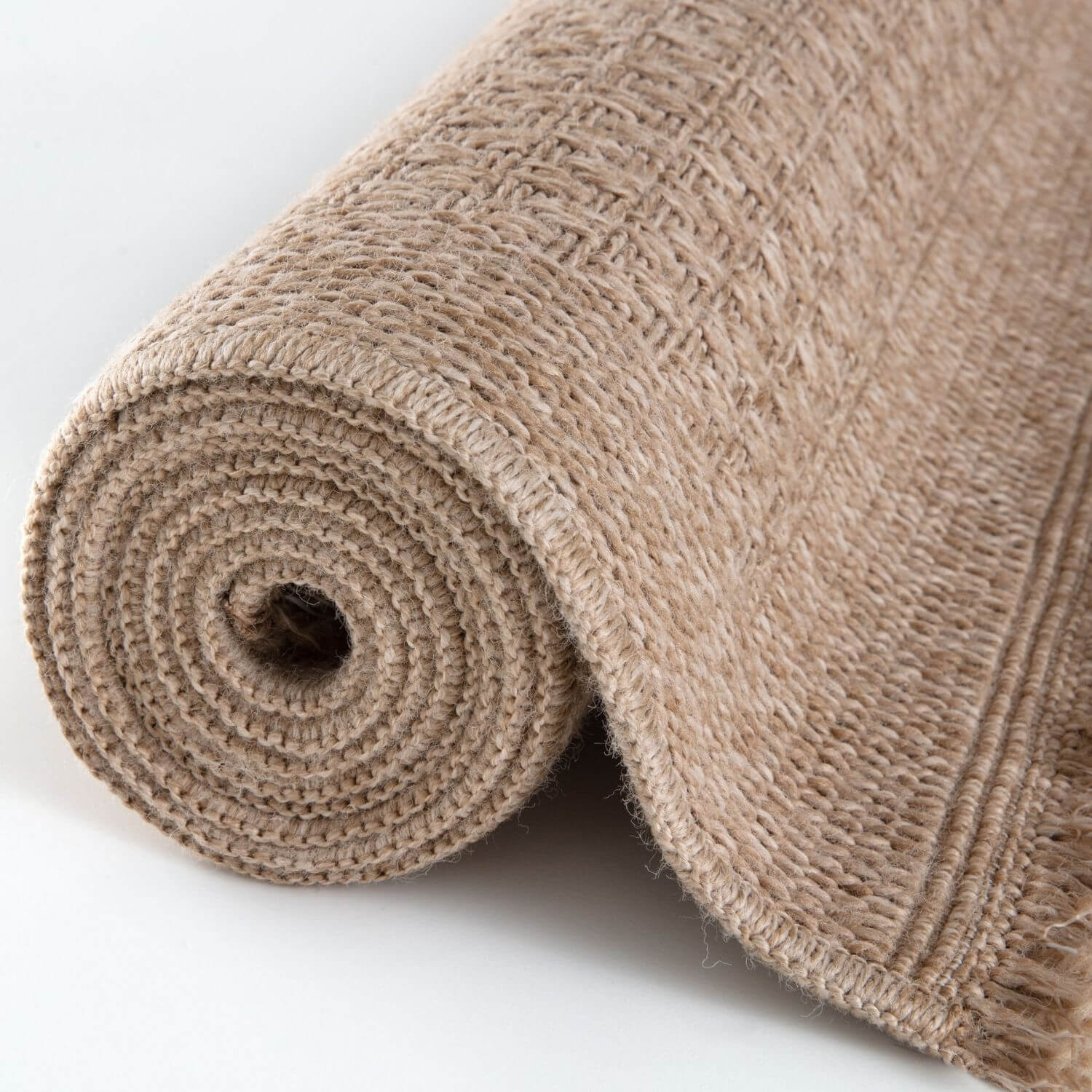 Nature Outdoor Rug | Plain Neutral Textured Flatweave | OEKO-TEX Certified