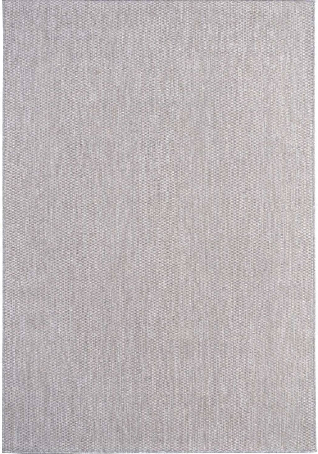 Ecology Outdoor Rug in plain grey weatherproof polypropylene