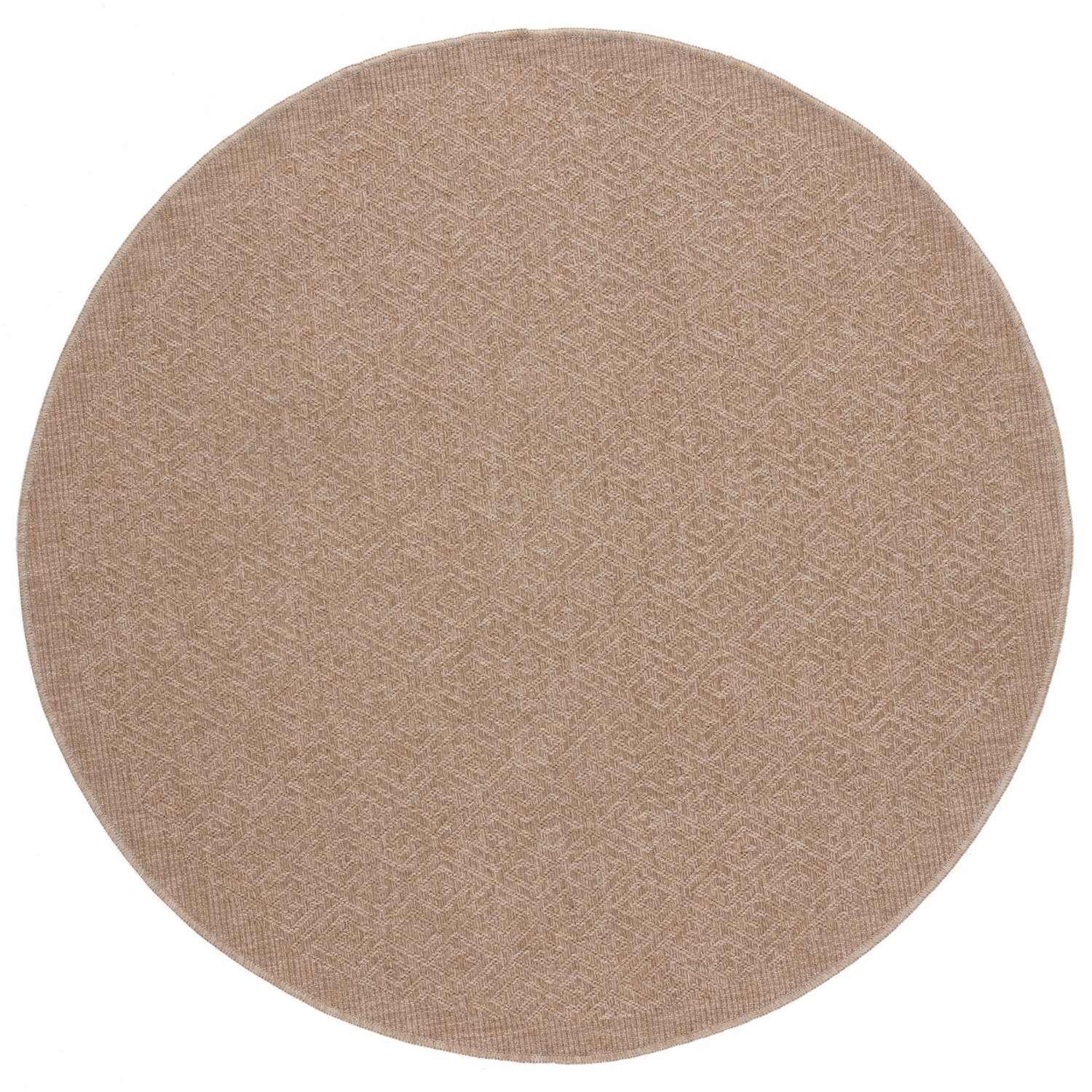 Nature Outdoor Rug | Neutral Greek Key Flatweave | OEKO-TEX Certified