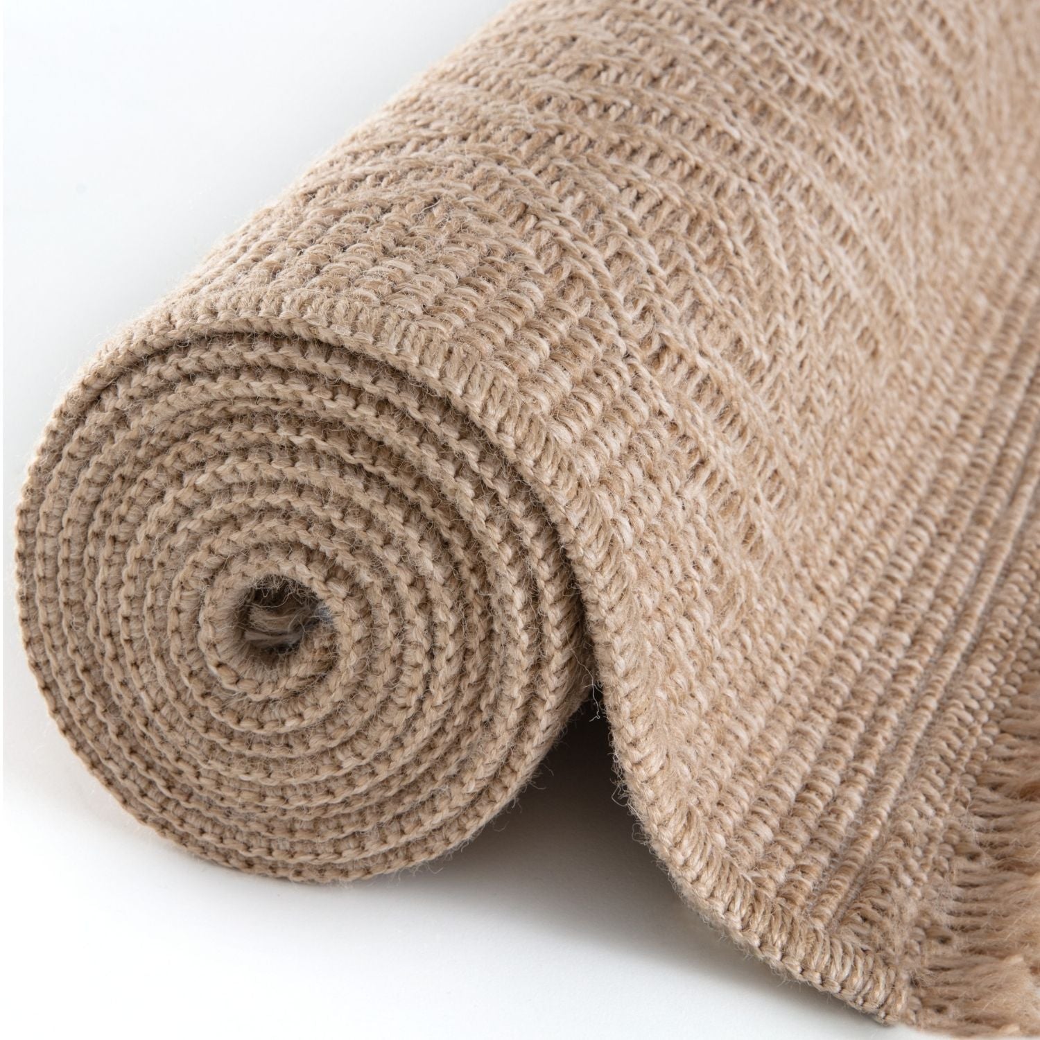 Nature Outdoor Rug | Neutral Greek Key Flatweave | OEKO-TEX Certified