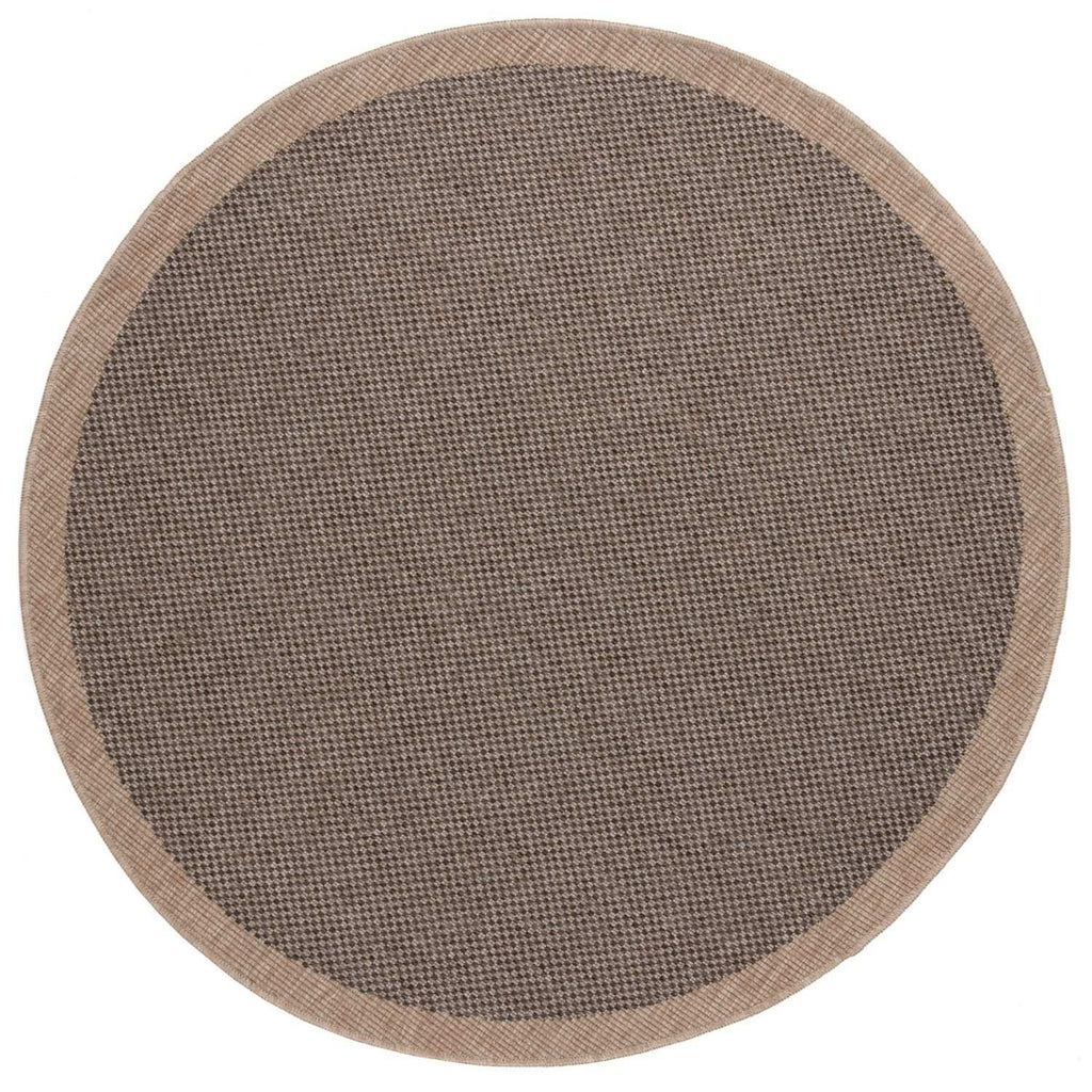 Nature Outdoor Rug | Dark Grey Geometric Flatweave | OEKO-TEX Certified