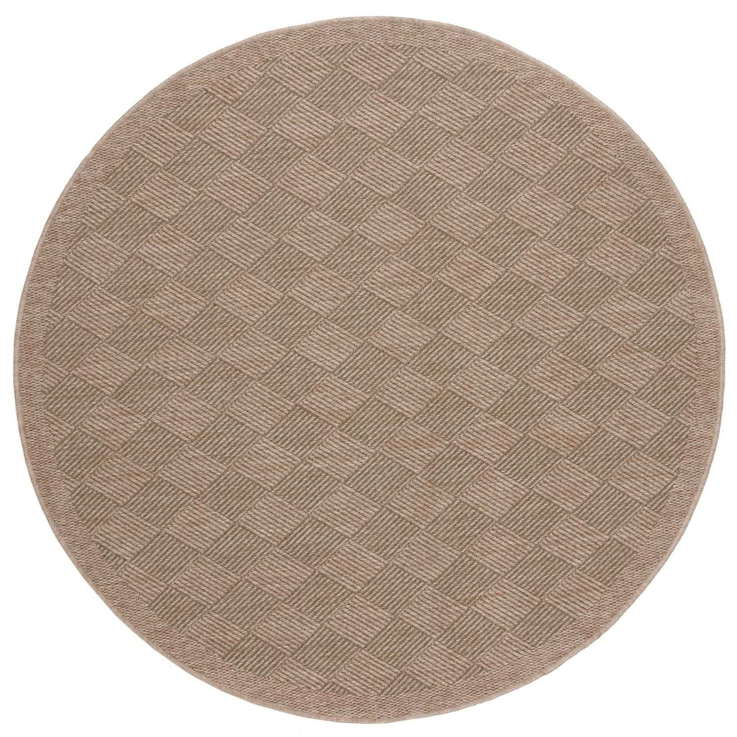 Nature Outdoor Rug | Green Fringed Geometric Flatweave | OEKO-TEX Certified